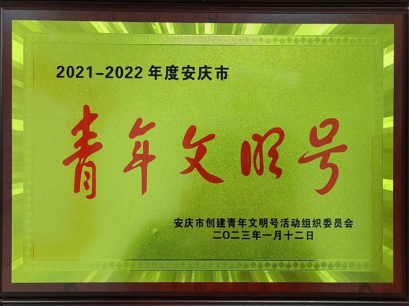 安庆市青年文明号